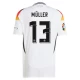Koszulka Piłkarska Thomas Müller #13 Niemcy Mistrzostwa Europy 2024 Domowa Męska