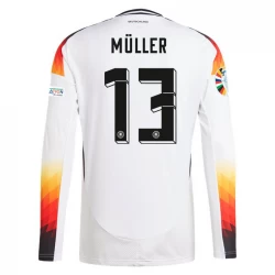 Koszulka Piłkarska Thomas Müller #13 Niemcy Mistrzostwa Europy 2024 Domowa Męska Długi Rękaw