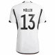 Koszulka Piłkarska Thomas Müller #13 Niemcy Mistrzostwa Świata 2022 Domowa Męska