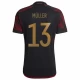 Koszulka Piłkarska Thomas Müller #13 Niemcy Mistrzostwa Świata 2022 Wyjazdowa Męska