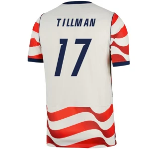 Koszulka Piłkarska Tillman #17 USA Mistrzostwa Świata 2026 Domowa Męska