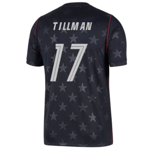 Koszulka Piłkarska Tillman #17 USA Mistrzostwa Świata 2026 Wyjazdowa Męska