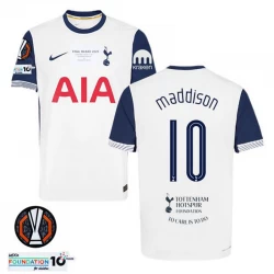 Koszulka Piłkarska Tottenham Hotspur James Maddison #10 2024-25 Pa League Final Domowa Męska