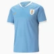 Koszulka Piłkarska Urugwaj Mistrzostwa Świata 2022 Domowa Męska
