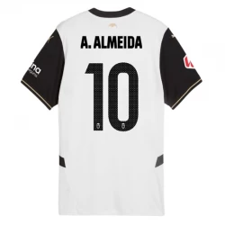 Koszulka Piłkarska Valencia CF A. Almeida #10 2024-25 Domowa Męska