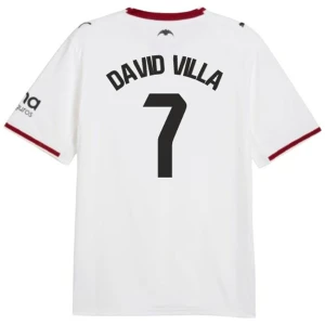 Koszulka Piłkarska Valencia CF David Villa #7 2026-27 Domowa Męska
