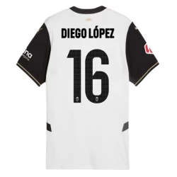 Koszulka Piłkarska Valencia CF Diego Lopez #16 2024-25 Domowa Męska