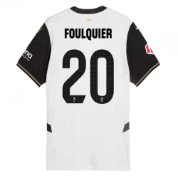 Koszulka Piłkarska Valencia CF Foulever #20 2024-25 Domowa Męska