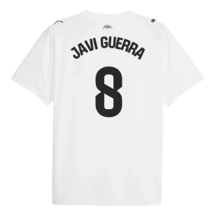 Koszulka Piłkarska Valencia CF Javi Guerra #8 2025-26 Domowa Męska