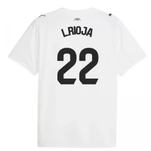 Koszulka Piłkarska Valencia CF L. Rioja #22 2025-26 Domowa Męska