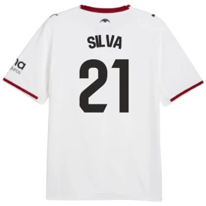 Koszulka Piłkarska Valencia CF Silva #21 2026-27 Domowa Męska