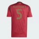 Koszulka Piłkarska Vertonghen #5 Belgia Mistrzostwa Europy 2024 Domowa Męska
