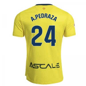 Koszulka Piłkarska Villarreal CF A. Pedraza #24 2025-26 Domowa Męska