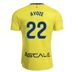 Koszulka Piłkarska Villarreal CF Ayoze #22 2025-26 Domowa Męska