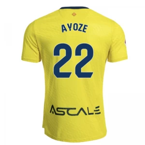 Koszulka Piłkarska Villarreal CF Ayoze #22 2025-26 Domowa Męska