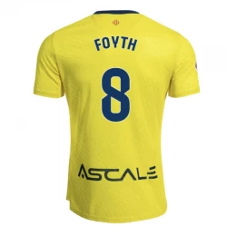 Koszulka Piłkarska Villarreal CF Foyth #8 2025-26 Domowa Męska