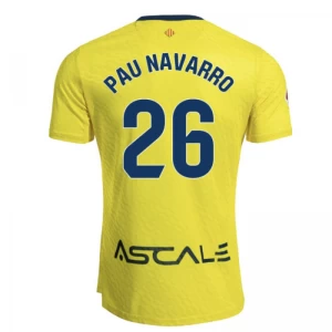 Koszulka Piłkarska Villarreal CF Pau Navarro #26 2025-26 Domowa Męska
