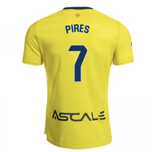 Koszulka Piłkarska Villarreal CF Pires #7 2025-26 Domowa Męska