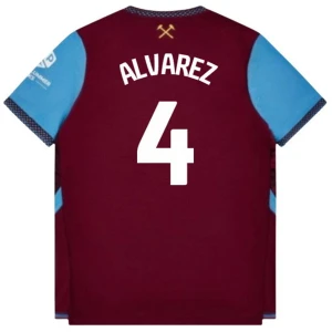 Koszulka Piłkarska West Ham United Alvarez #4 2026-27 Domowa Męska