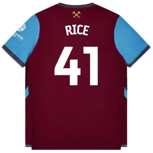 Koszulka Piłkarska West Ham United Declan Rice #41 2026-27 Domowa Męska