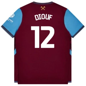 Koszulka Piłkarska West Ham United Diouf #12 2026-27 Domowa Męska