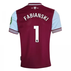 Koszulka Piłkarska West Ham United Fabianski #1 2024-25 Domowa Męska