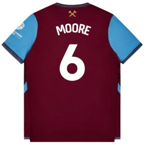 Koszulka Piłkarska West Ham United Moore #6 2026-27 Domowa Męska