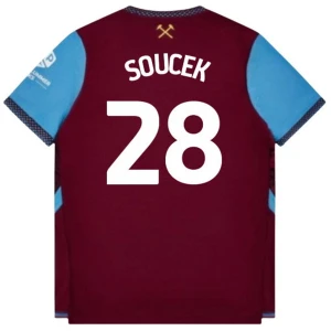 Koszulka Piłkarska West Ham United Soucek #28 2026-27 Domowa Męska