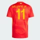 Koszulka Piłkarska Williams Jr. #11 Hiszpania Mistrzostwa Europy 2024 Domowa Męska