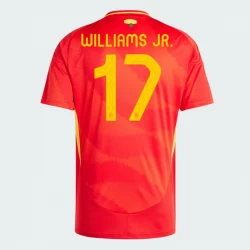 Koszulka Piłkarska Williams Jr. #17 Hiszpania Mistrzostwa Europy 2024 Domowa Męska