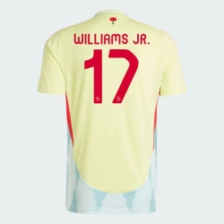 Koszulka Piłkarska Williams Jr. #17 Hiszpania Mistrzostwa Europy 2024 Wyjazdowa Męska