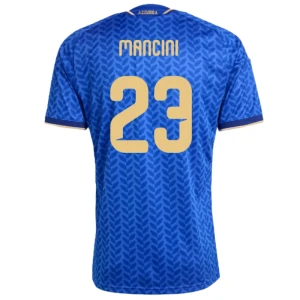 Koszulka Piłkarska Włochy Mancini #23 2026 Domowa Męska