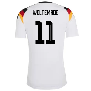 Koszulka Piłkarska Woltemade #11 Niemcy Mistrzostwa Świata 2026 Domowa Męska