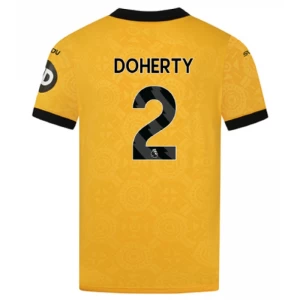 Koszulka Piłkarska Wolverhampton Wanderers Doherty #2 2025-26 Domowa Męska
