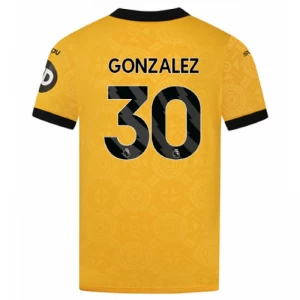 Koszulka Piłkarska Wolverhampton Wanderers Gonzalez #30 2025-26 Domowa Męska