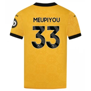 Koszulka Piłkarska Wolverhampton Wanderers Meupiyou #33 2025-26 Domowa Męska