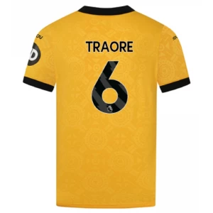 Koszulka Piłkarska Wolverhampton Wanderers Traore #6 2025-26 Domowa Męska