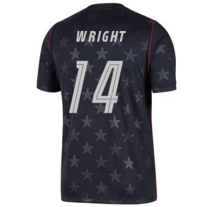 Koszulka Piłkarska Wright #14 USA Mistrzostwa Świata 2026 Wyjazdowa Męska