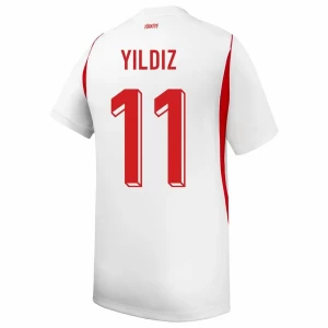 Koszulka Piłkarska Yildiz #11 Turcja Mistrzostwa Świata 2026 Wyjazdowa Męska