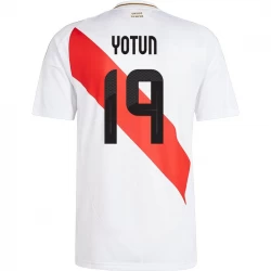 Koszulka Piłkarska Yotun #19 Peru Copa America 2024 Domowa Męska