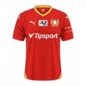 Koszulka Piłkarska Zbrojovka Brno 2023-24 Domowa Męska