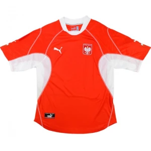Koszulka Polska 2002 Mistrzostwa Świata Wyjazdowa