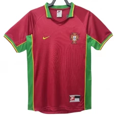 Koszulka Portugalia Retro 1998 Domowa Męska
