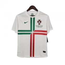 Koszulka Portugalia Retro 2012 Wyjazdowa Męska