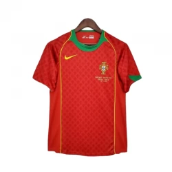 Koszulka Portugalia UEFA Euro Retro 2004 Domowa Męska