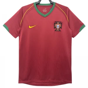 Koszulka Portugalia World Cup Retro 2006 Domowa Męska