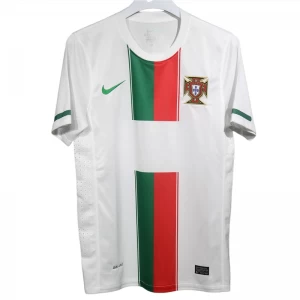 Koszulka Portugalia World Cup Retro 2010 Wyjazdowa Męska
