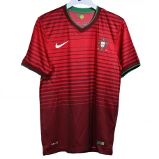 Koszulka Portugalia World Cup Retro 2014 Domowa Męska
