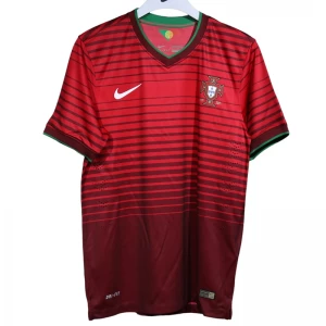 Koszulka Portugalia World Cup Retro 2014 Domowa Męska