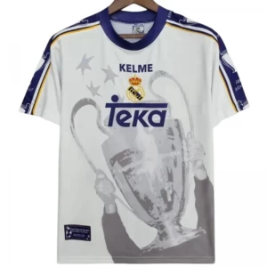 Koszulka Real Madryt Champions League Final Retro 1997-98 Domowa Męska
